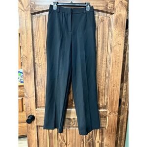 Joie High Rise Wide Leg Dress Pants Size 8 Black Trousers Relaxed Minimalist